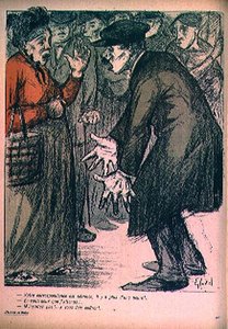 "Pošta má zpoždění! Více než hodinu!" "Ale já na tebe čekám dvě hodiny!" "Neurážej mě! Nechám tě zavřít!" z 