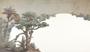 Návrh pro jeviště v opeře, Paříž, 1828-90. od Eugene Ciceri