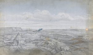 Návrh pro jeviště v opeře, Paříž, 1830-90. od Eugene Ciceri