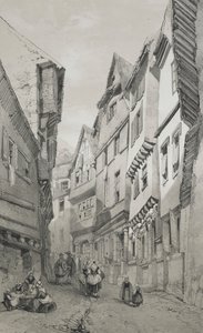 Malebné a romantické cesty starověkou Francií. Brittany: Morlaix od Eugene Ciceri