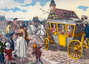 „Les Carrosses à cinq sols“: francouzské veřejné vagony