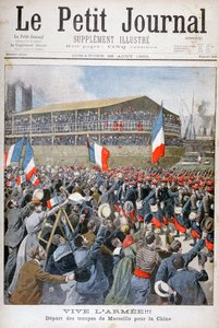 Francouzské jednotky nalodění do Číny, 1900 od Eugene Damblans