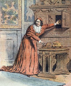 Ilustrace k filmu "Vint ans apres" (Dvacet let poté) od Eugene Damblans