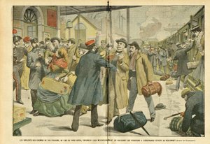 Ilustrace Eugene Damblans (1865-1945) v Le Pelerin od Eugene Damblans
