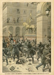 Ilustrace Eugene Damblans (1865-1945) v Le Pelerin od Eugene Damblans