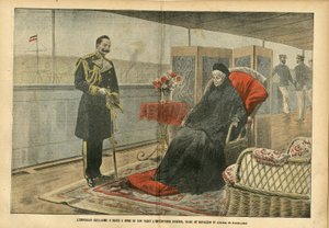 Ilustrace Eugena Damblanse (1865-1945) v Le Pelerin od Eugene Damblans
