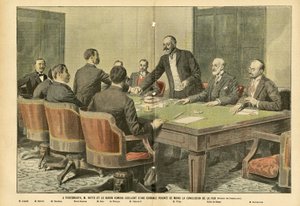 Ilustrace Eugene Damblans (1865-1945) v Le Pelerin od Eugene Damblans