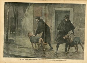 Ilustrace Eugene Damblans (1865-1945) v Le Pelerin od Eugene Damblans