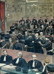 Soudní proces s Paulem Derouledem před Nejvyšším soudním dvorem od Eugene Damblans