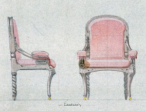 Křeslo pro zlatý pokoj, Chateau d