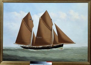 Dundee - Svatý Antonín z Padovy. Obraz Eugene Margueritte-Grandin dit Eugene Grandin (1833-1916)