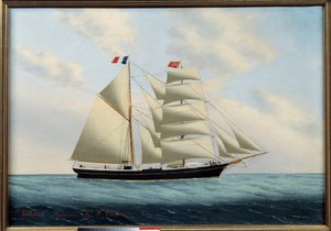 Brigáda Violet. Obraz Eugene Margueritte-Grandin dit Eugene Grandin (1833-1916)