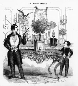Jean Eugene Robert-Houdin (1805-71) Vysvětlování mechanické hračky