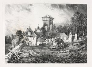 Malebné a romantické cesty starověkou Francií, Auvergne..., 1832. od Eugene Isabey