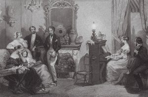 Rodinný koncert (rytina)