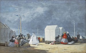 Blížící se bouře, 1864 od Eugene Louis Boudin
