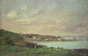 Krajina od Eugene Louis Boudin