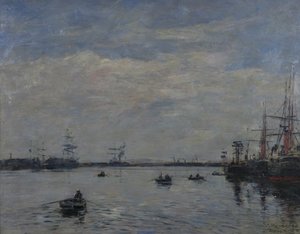 Le Havre, 1888 od Eugene Louis Boudin