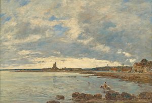 St. Vaast-la-Hougue od Eugene Louis Boudin