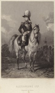 Alexandr I. Ruský od Eugene Louis Lami