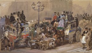 Cirkus Ludgate od Eugene Louis Lami