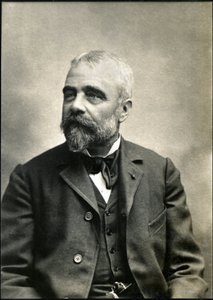 Ernest Lavisse (černobílá fotografie, konec 19. století) od Eugene Pirou