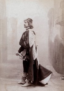 Francouzský komik Dauvillier, kolem roku 1900, foto: Eugene Pirou od Eugene Pirou