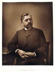 Gustave Eiffel, francouzský inženýr, 1880 od Eugene Pirou