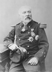 Portrét Hyacinthe Laurent Théophile Aube od Eugene Pirou