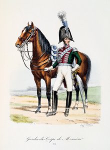 Bodyguards of Monsieur, 1814