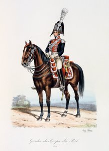Královi tělesní strážci, 1814