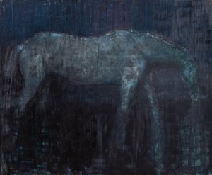 náměsíčník 3 (olej, pigment, plátno)