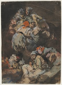Postavy, 1850-1860. od Eugenio Lucas Velázquez