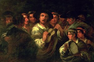 The Serenaders (olej na plátně)