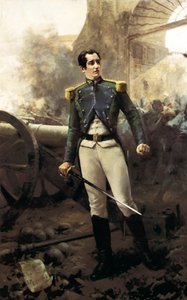 Portrét Pedro Velarde a St. John (1779-1808), španělský voják, 2. května 1808 (olej na plátně) od Eugenio Oliva y Rodrigo
