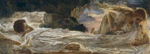 Kristus a Máří Magdalena od Eugenio Prati