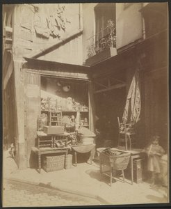 Brocanteur, Un Coin de la Rue Beaubourg, 8 (4) od Eugène Atget
