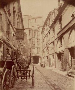 Dračí dvůr,1905 (foto) od Eugène Atget