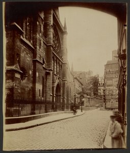 [Kostel Saint-Séverin] od Eugène Atget