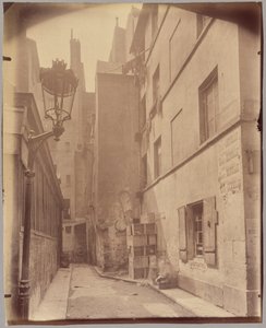 Impasse de la Baudoirie, rue de Venise od Eugène Atget