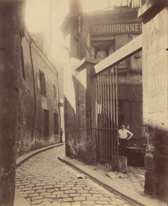 Kovoobráběcí obchod, pasáž de la Réunion od Eugène Atget