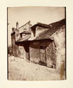 [Montmartre] Dům Musette od Eugène Atget
