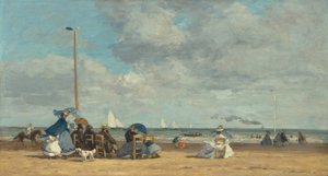 Pláž v Trouville