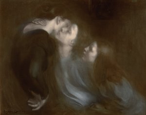 Polibek její matky, 1890