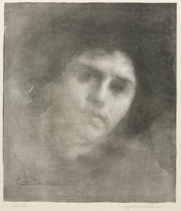 Madame Eugène Carrière (velký talíř) od Eugène Carrière