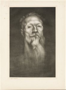 Portrét Augusta Rodina od Eugène Carrière