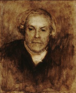 Portrét Edmonda de Goncourt 1822-1896, c. 1880. od Eugène Carrière