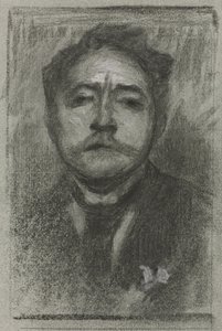 Portrét Jean Ajalbert od Eugène Carrière