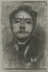 Portrét Jean Ajalbert, c. 1893. od Eugène Carrière
