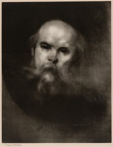 Portrét Paula Verlaina od Eugène Carrière